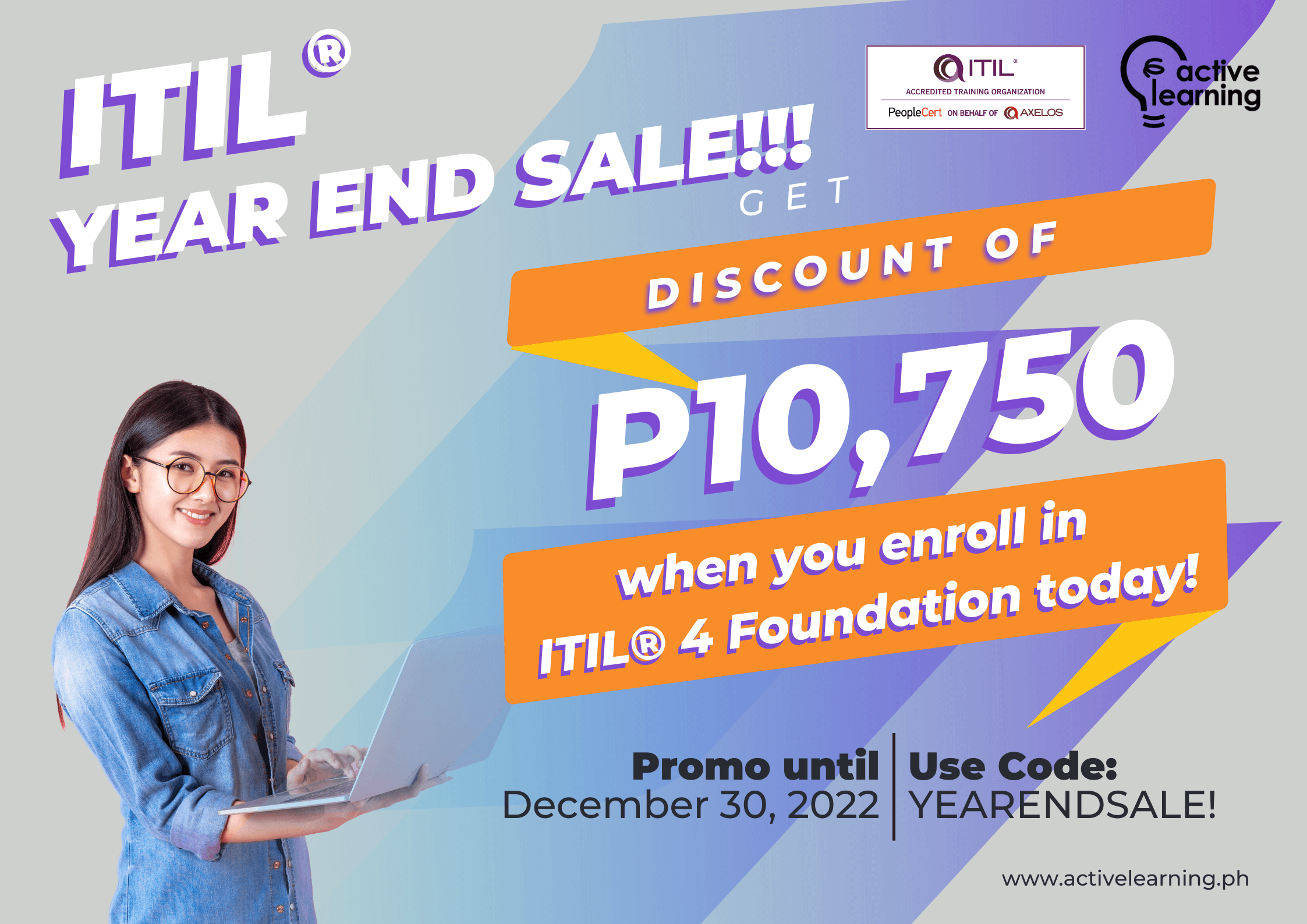 ITIL Year End Sale Promo