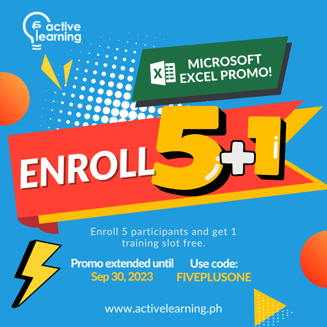 Excel Bundle Promo